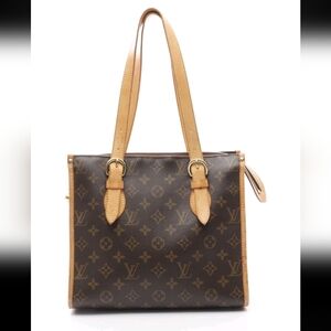 LOUIS VUITTON Popincourt Haut Shoulder Tote Bag Monogram canvas Used LV